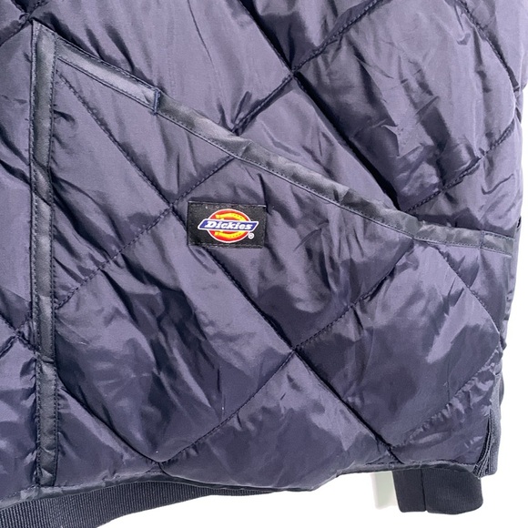 Dickies Diamond Quilted Jacket NWOT Work Coat Outdoors Zip Men’s 2 extra large - Picture 5 of 14